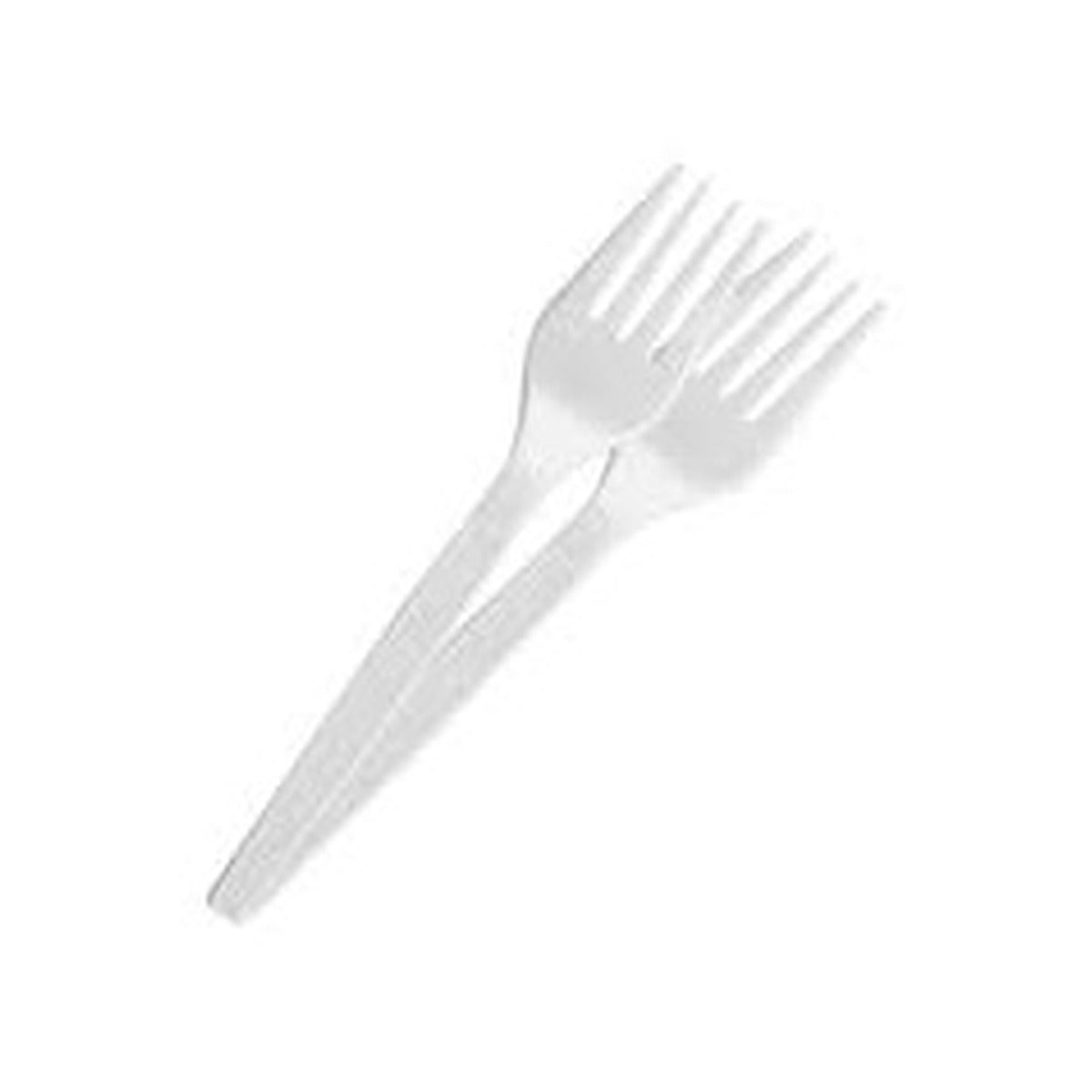 Disposable Plastic Fork 50pc