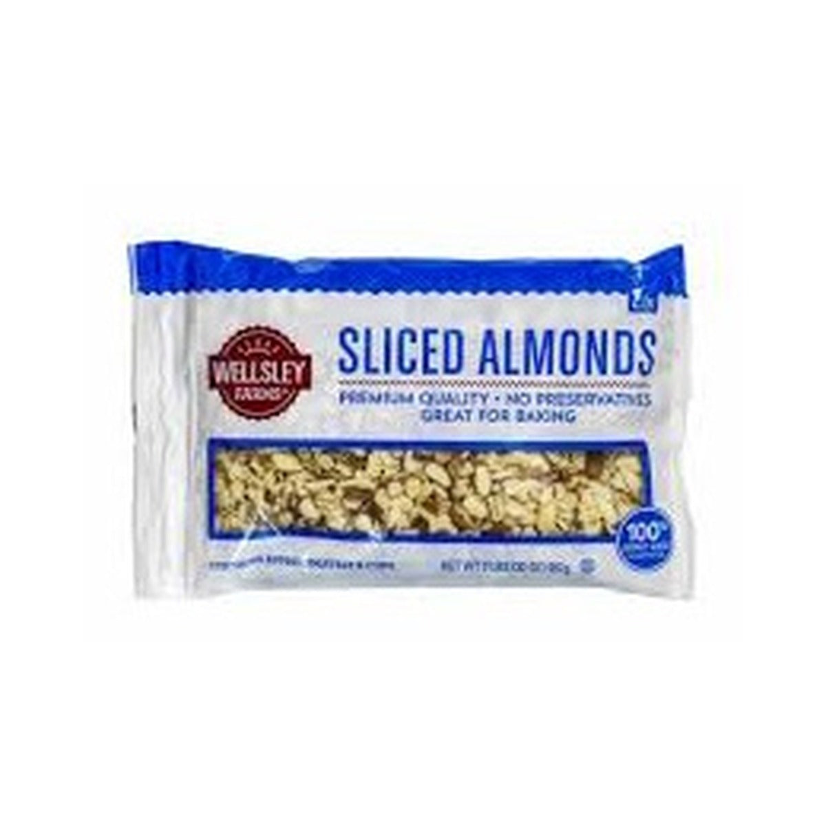 Nuts Almond Sliced Wellsley Farms 2lbs