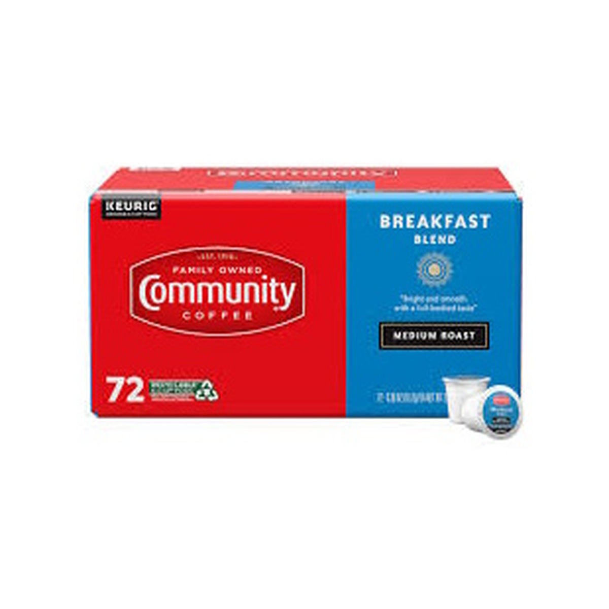 Coffee Community Medium Roast 72 cups