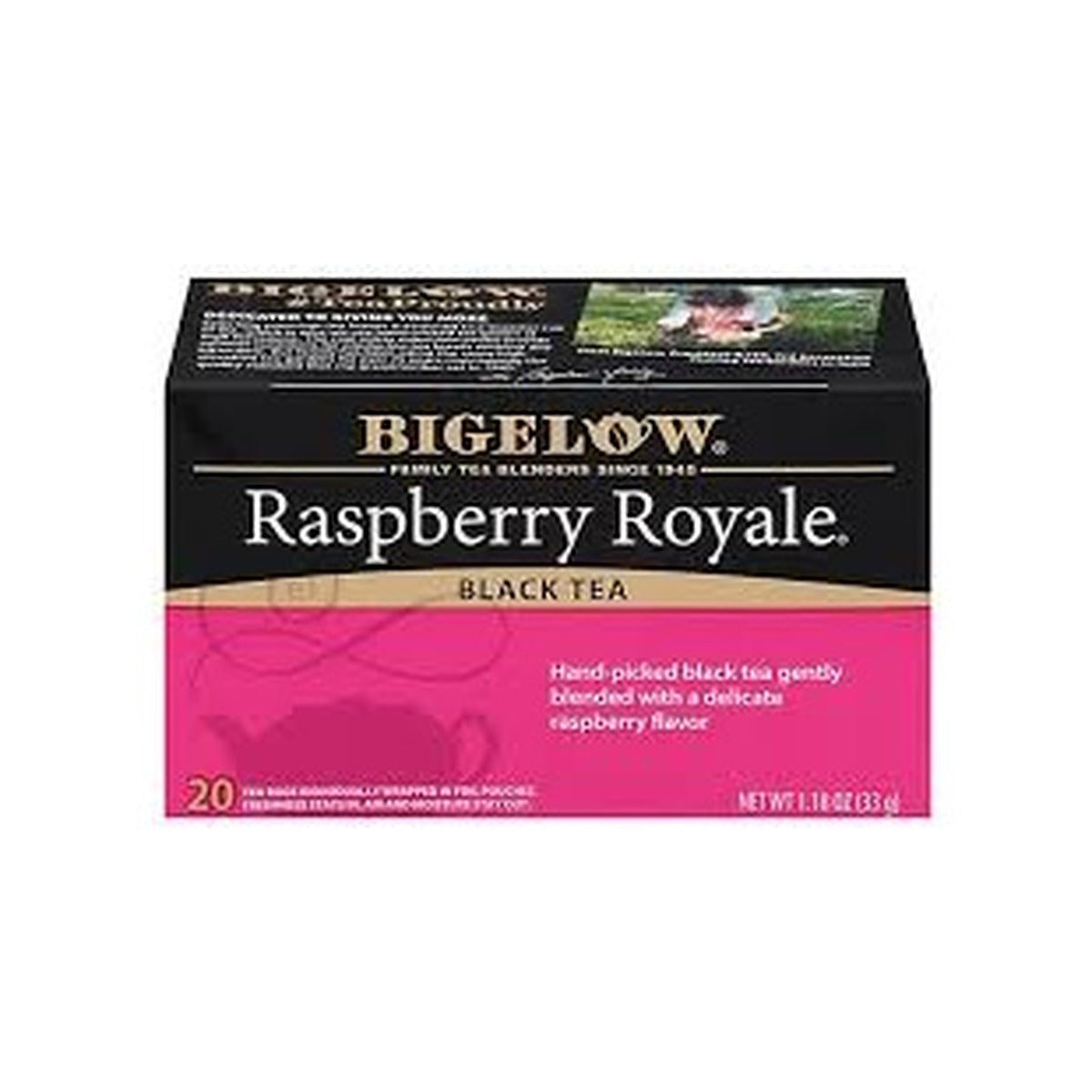 Bigelow Raspberry Black Tea 20's