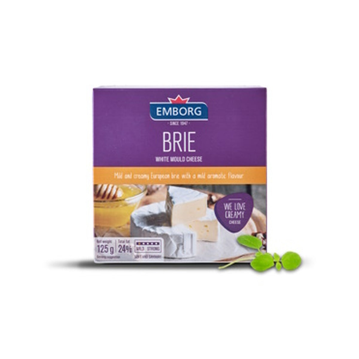 Cheese Emborg Brie 125g