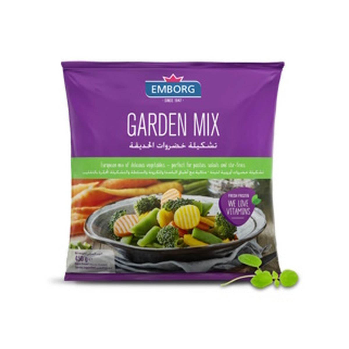 Frozen Garden Mix Emborg 450g