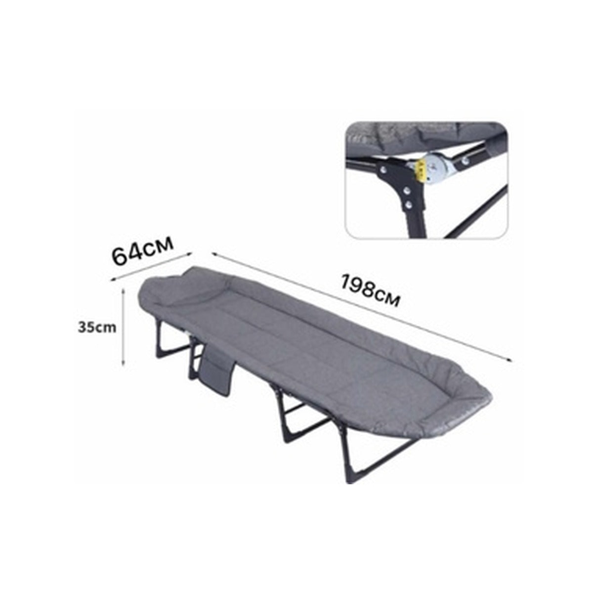 Camping Cot Folding with Pillow