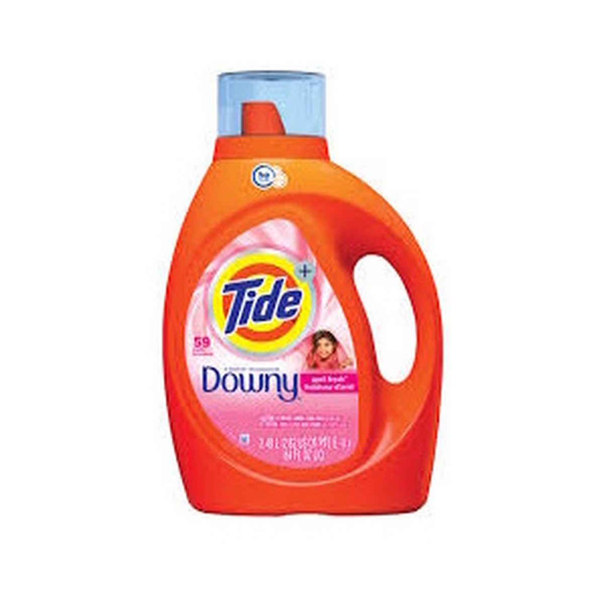 Tide Liquid Laundry Detergent Downy April Fresh 2.48L