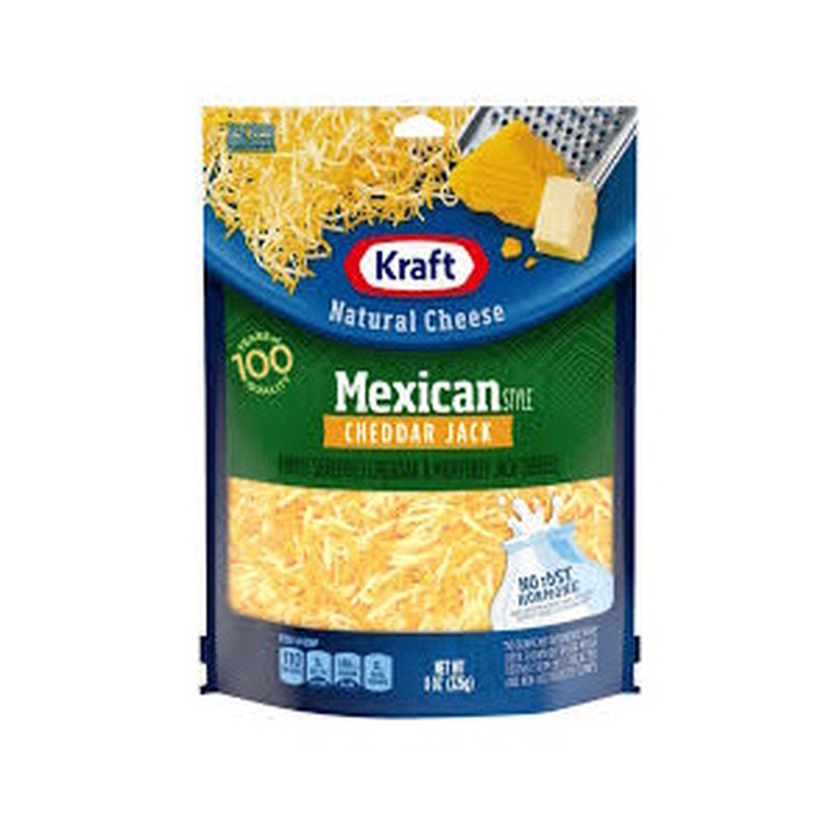 Cheese Kraft Shredded Mexican Cheddar Jack 8oz