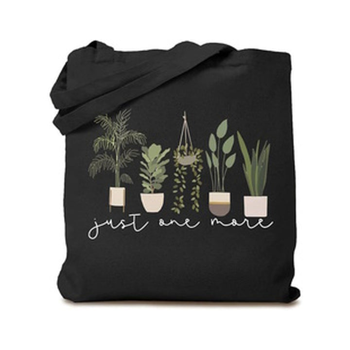 Tote Canvas Just One More Canvas Tote