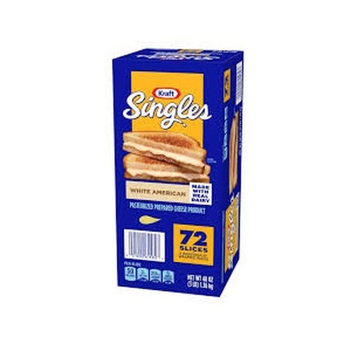 Cheese Kraft American Sliced Singles 72 slices