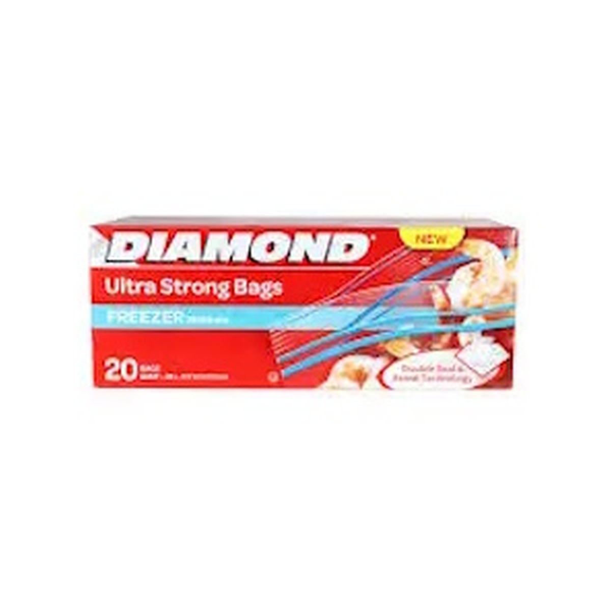 Diamond Freezer Bags Medium 20's