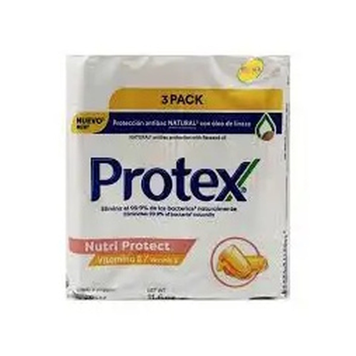 Soap Protex Glycerin + Vitamin E 3pk