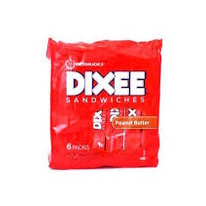 Crackers Dixee Peanut Butter 6pk