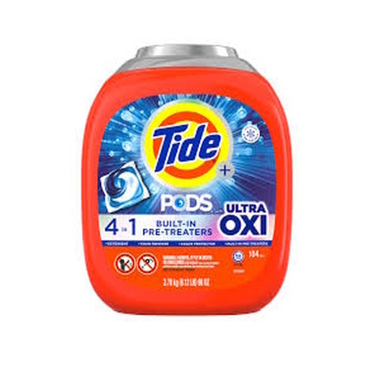 Tide Pods 4in1 Ultra Oxi 104pcs