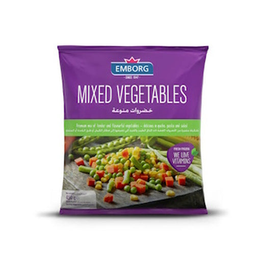 Frozen Mixed Vegetables Emborg 450g
