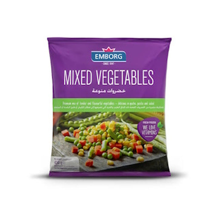 Frozen Mixed Vegetables Emborg 450g