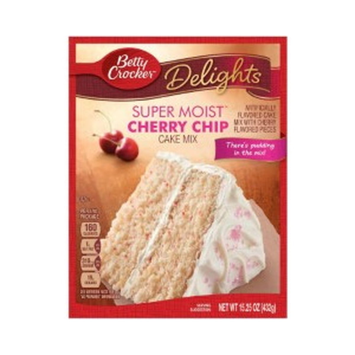 Cake Mix Betty Crocker Cherry Chip 432g