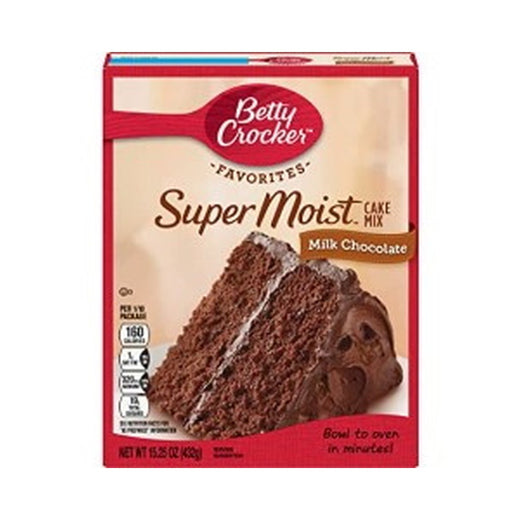 Cake Mix Betty Crocker Milk Chocolate 432g