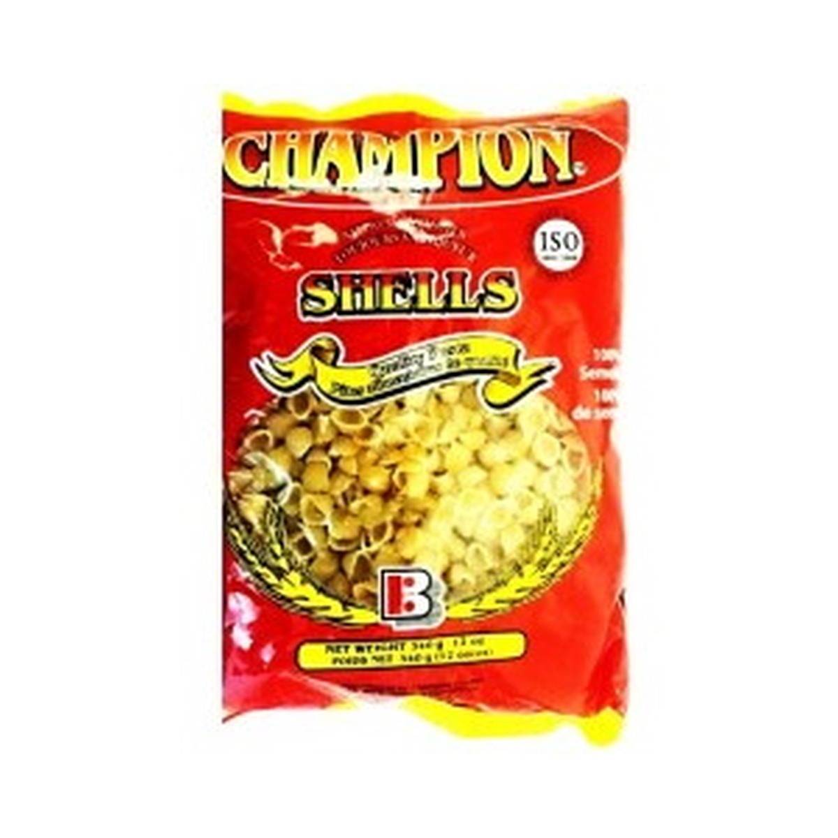 Pasta Champion Shell Shape 340g
