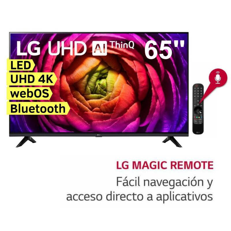 LG Television 65" 65UR7300PSA 4K Smart TV 2023