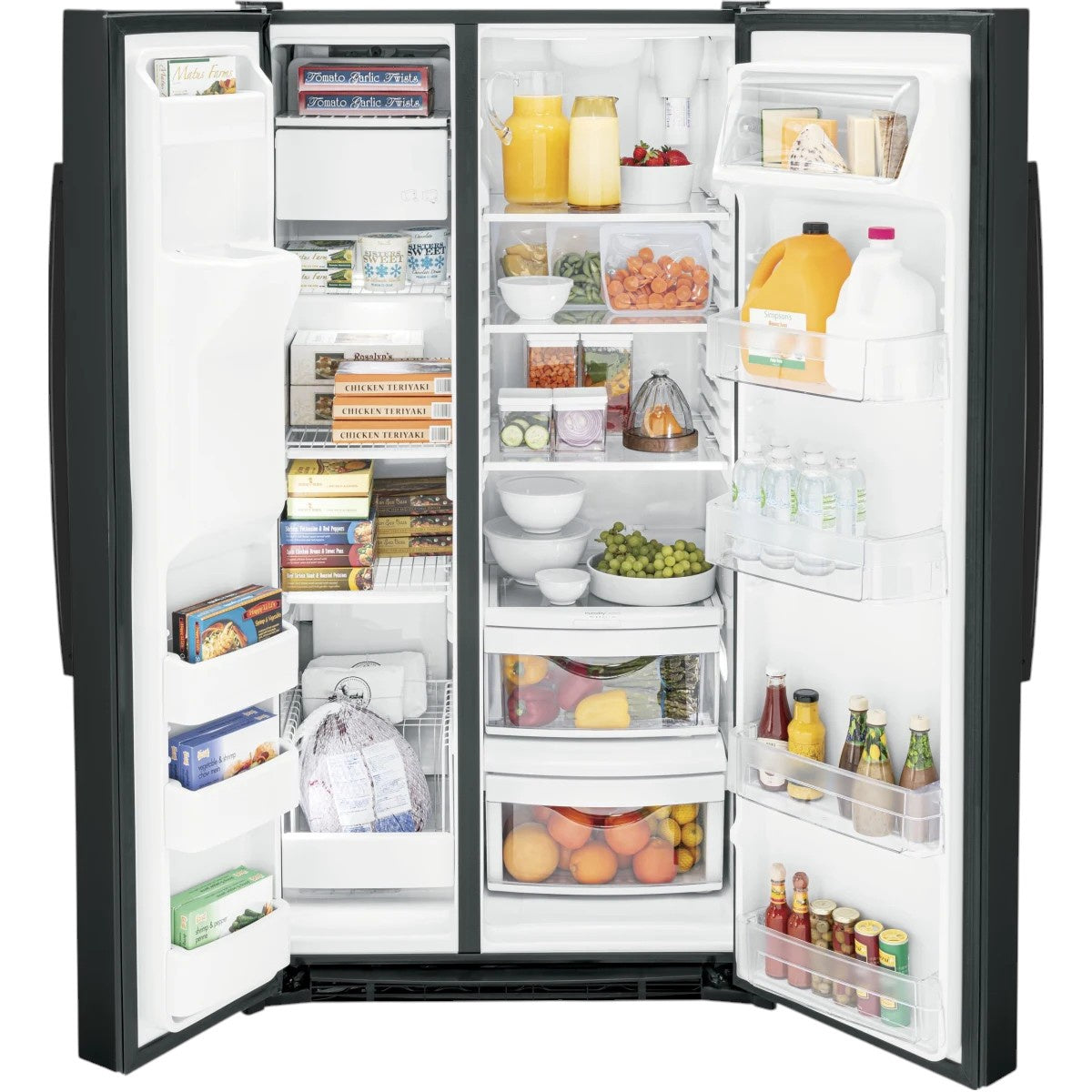 GE Refrigerator GSE25GGPBB 25.3CF Black