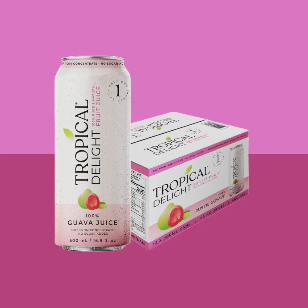 TROPICAL DELIGHT Guava Fruit Juice 500ML 16.9FL OZ