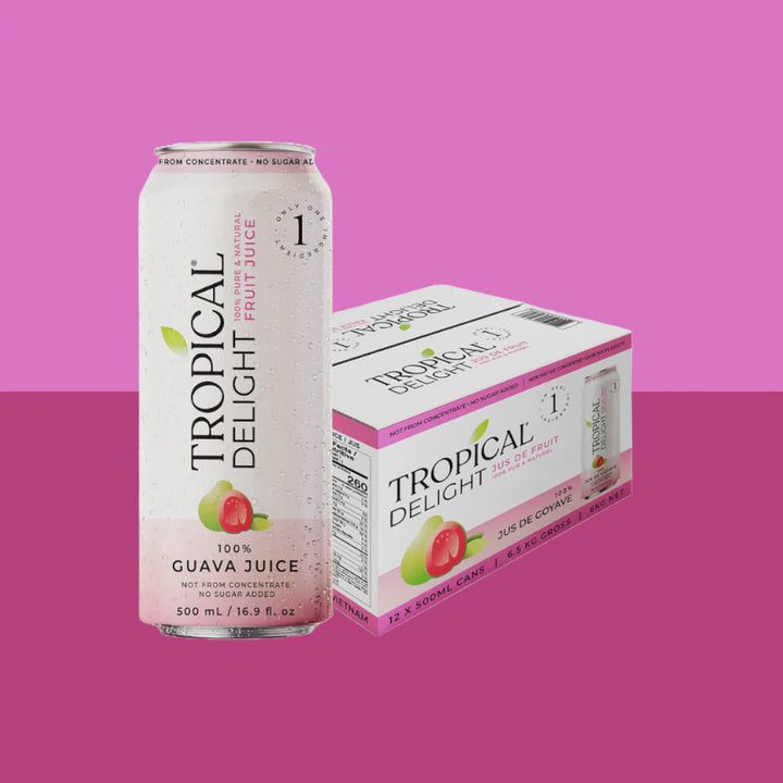 TROPICAL DELIGHT Guava Fruit Juice 500ML 16.9FL OZ