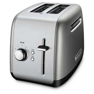 KITCHENAID Toaster 2 Slice KMT2115CU with Manual Lift Lever Empire Silver 1Y