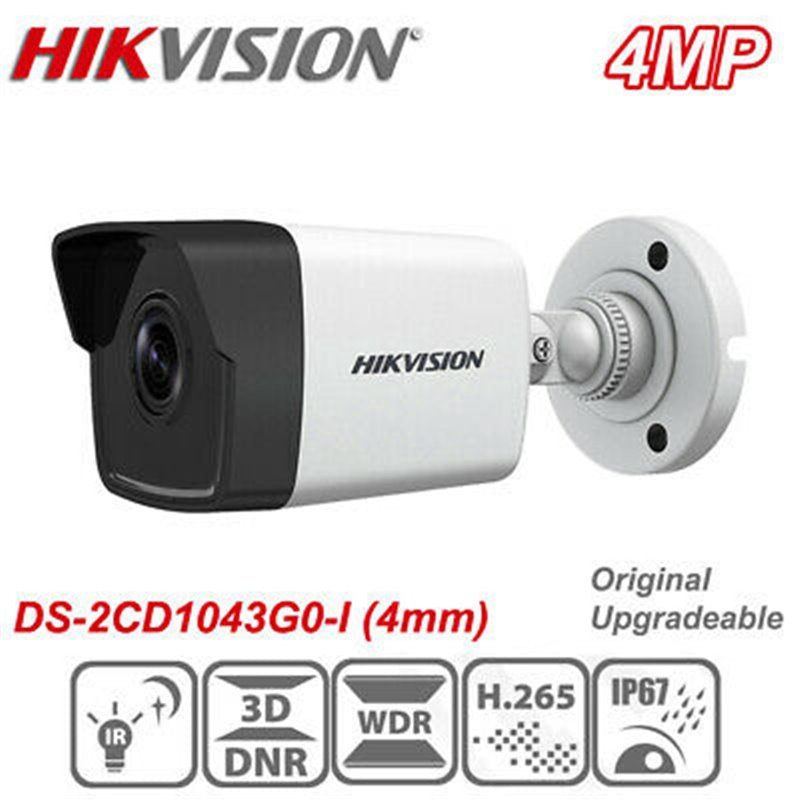HIKVISION Security Camera Ip DS-2CD1043G0-I 4MP Bullet