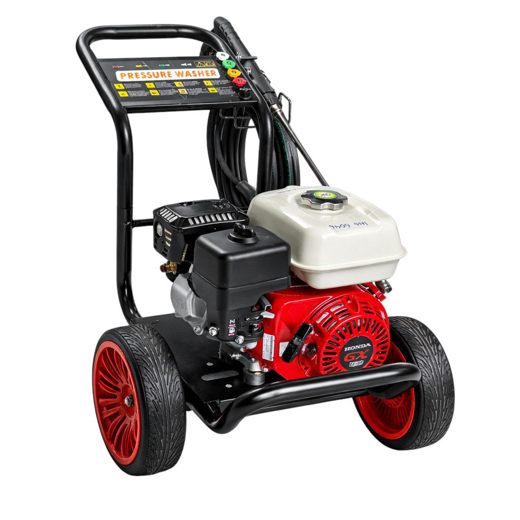 Pressure Washer Honda GX160 2600PSI Italy Silver Pump