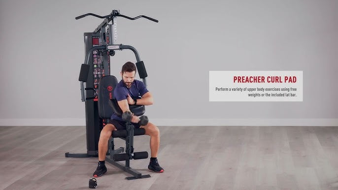 MARCY Gym Multifunction Home Workout 150LB Stack Machine MWM-989