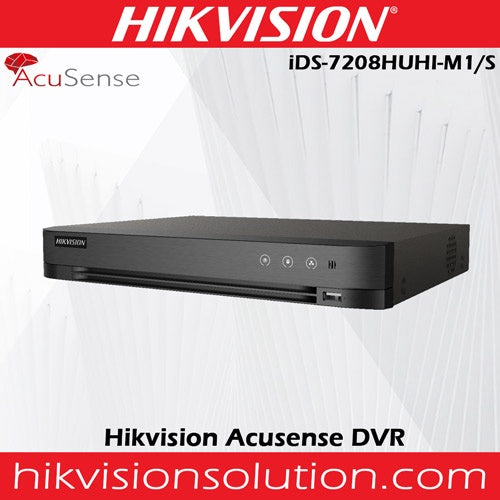 HIKVISION Security Dvr Turbo HD 7200 Series IDS-7208HQHI-M1/S Xvr 8-PORT Dvr / 4-PORT Ip Motion 2.0 Acusense