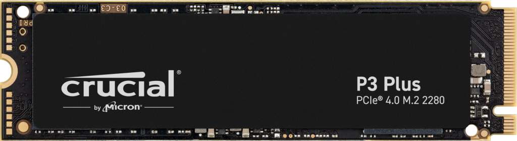 CRUCIAL Computer Hard Drive Ssd M.2 2280 1TB P3 Plus Pcie 4.0 Nvme CT1000P3PSSD8