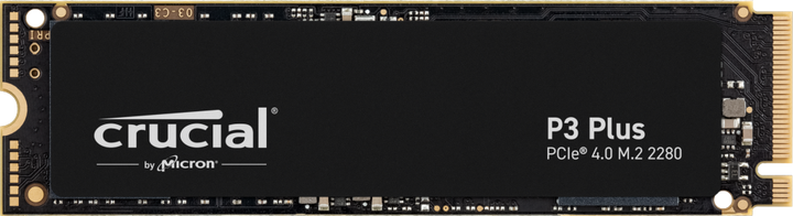 CRUCIAL Computer Hard Drive Ssd M.2 2280 1TB P3 Plus Pcie 4.0 Nvme CT1000P3PSSD8