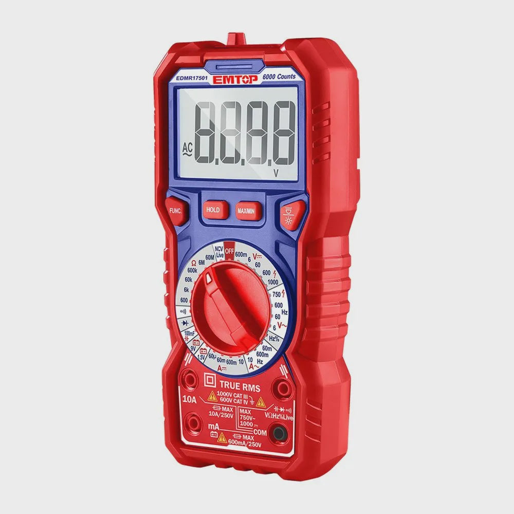 EMTOP Multimeter EDMR17501 1000V Digital