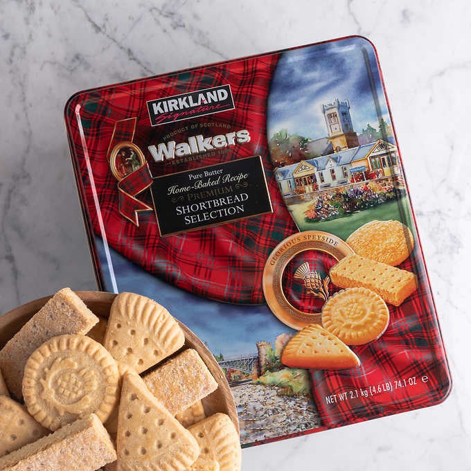 KIRKLAND Walkers Shortbread Selection 2.1KG