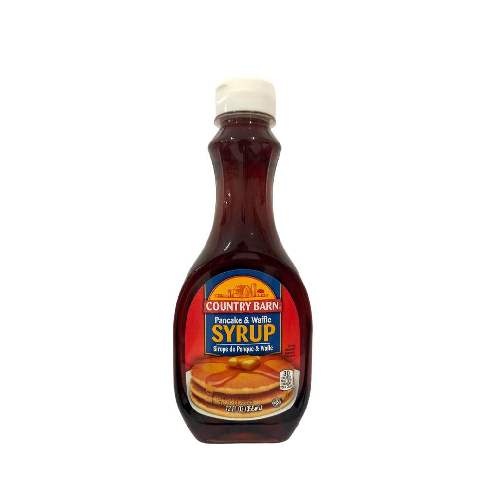 COUNTRY BARN Pancake & Waffle Syrup 12OZ 355ML