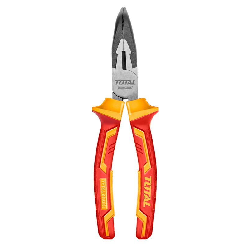 TOTAL Pliers Bent Nose 8" THTIP2481 Insulated
