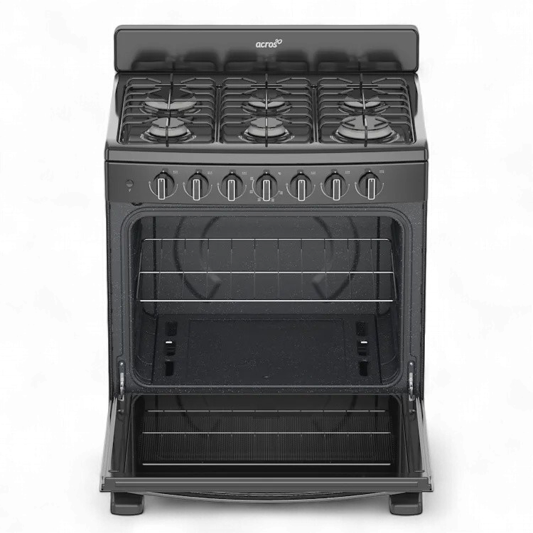 ACROS Stove 6 Burner LAFR2110B 30"