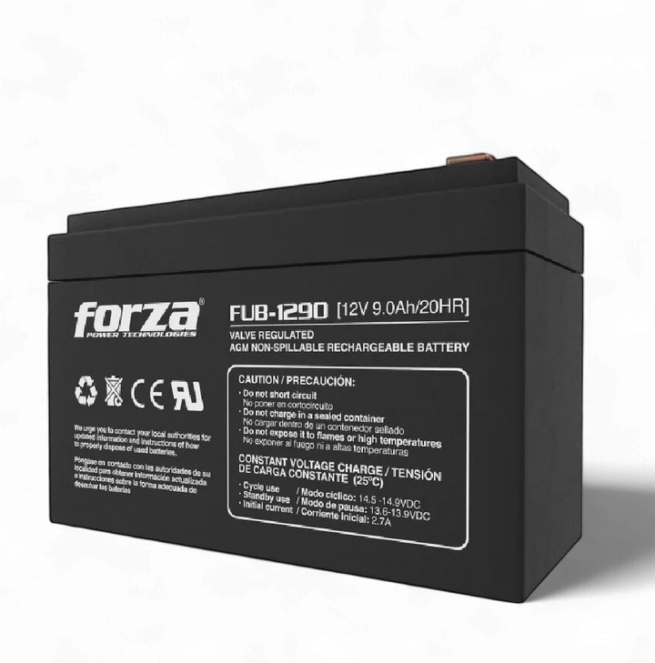 FORZA Battery Rechargeable 12V 9AH FUB1290