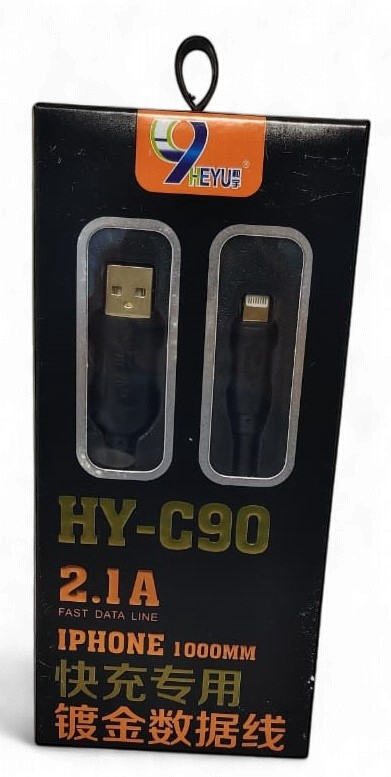 HEYU Cable USB HY-C90 2.1A Micro 1000MM Iphone