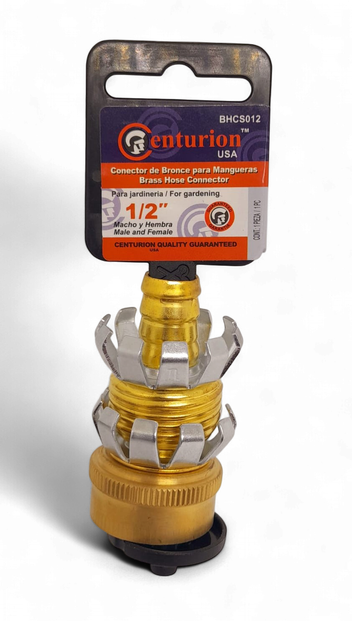 CENTURION Hose Connector Brass 1/2" FMBC012