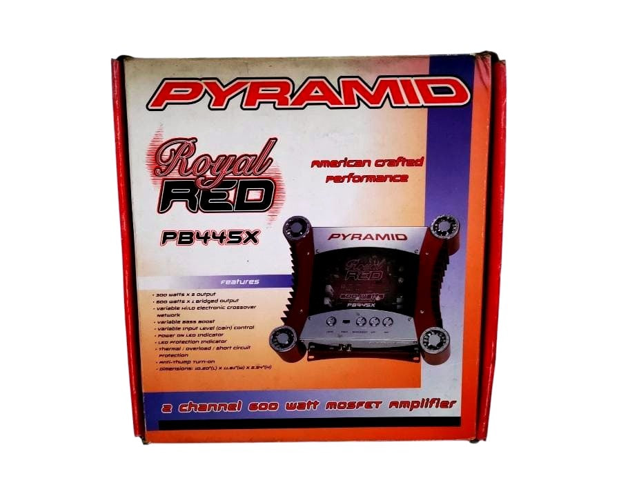 PYRAMID Amp. Car Pb 445X 600W