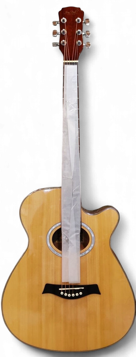 JEAN PAUL Guitar JPCXS50CET-N Glossy Natural 39" Acoustic Electric Cutaway Steel Strings