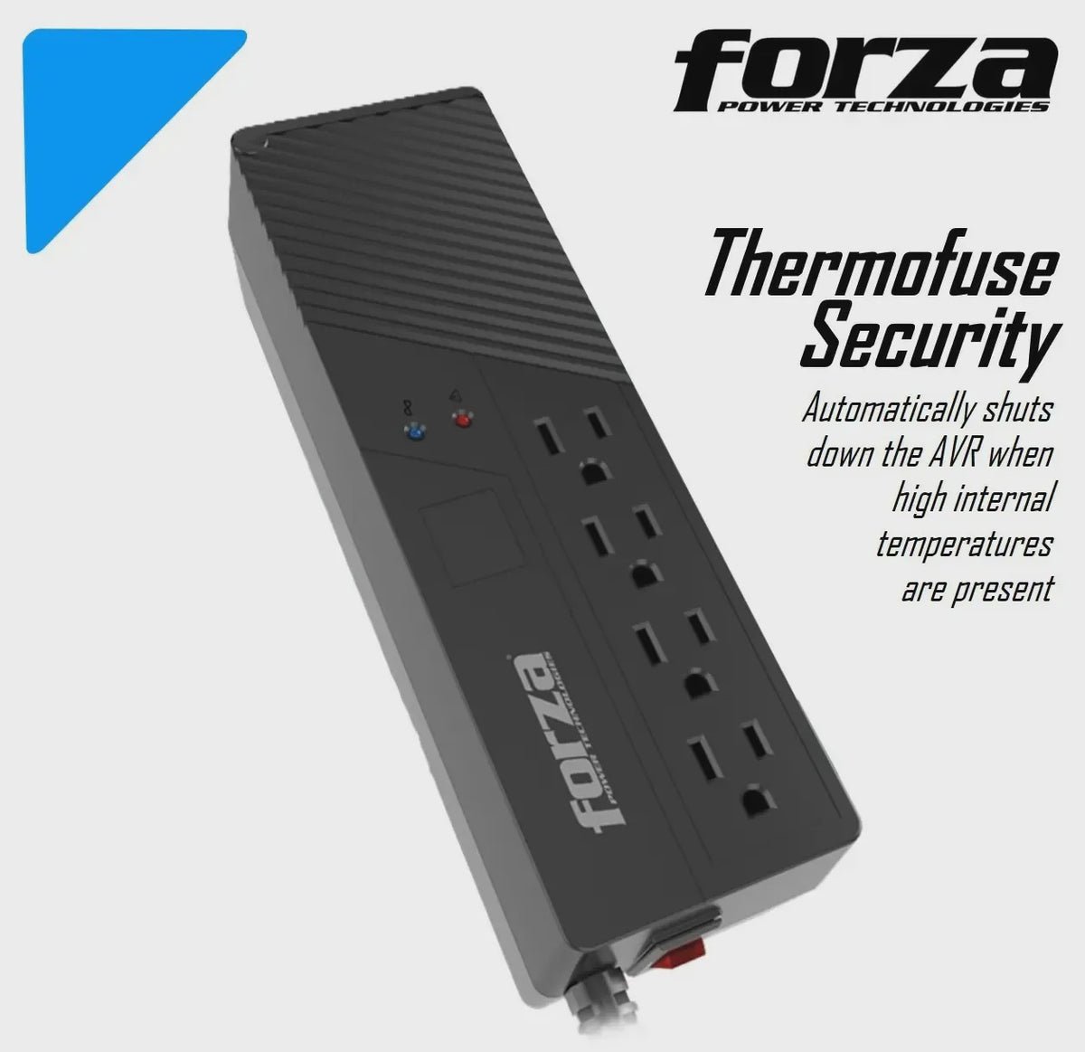 FORZA Voltage Regulator FVR-1011 500W 1000VA Automatic
