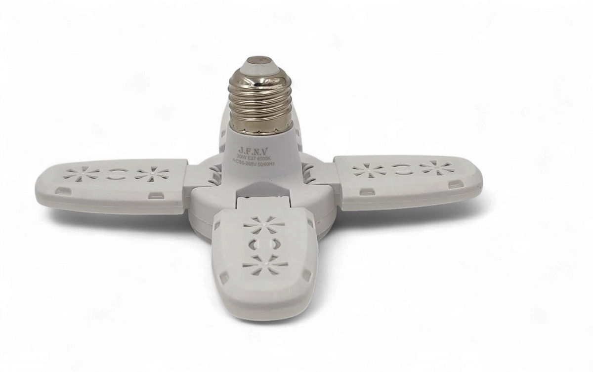Bulb LED Fan Blade 30W Mini 6500K 85-265V J.f.n.v