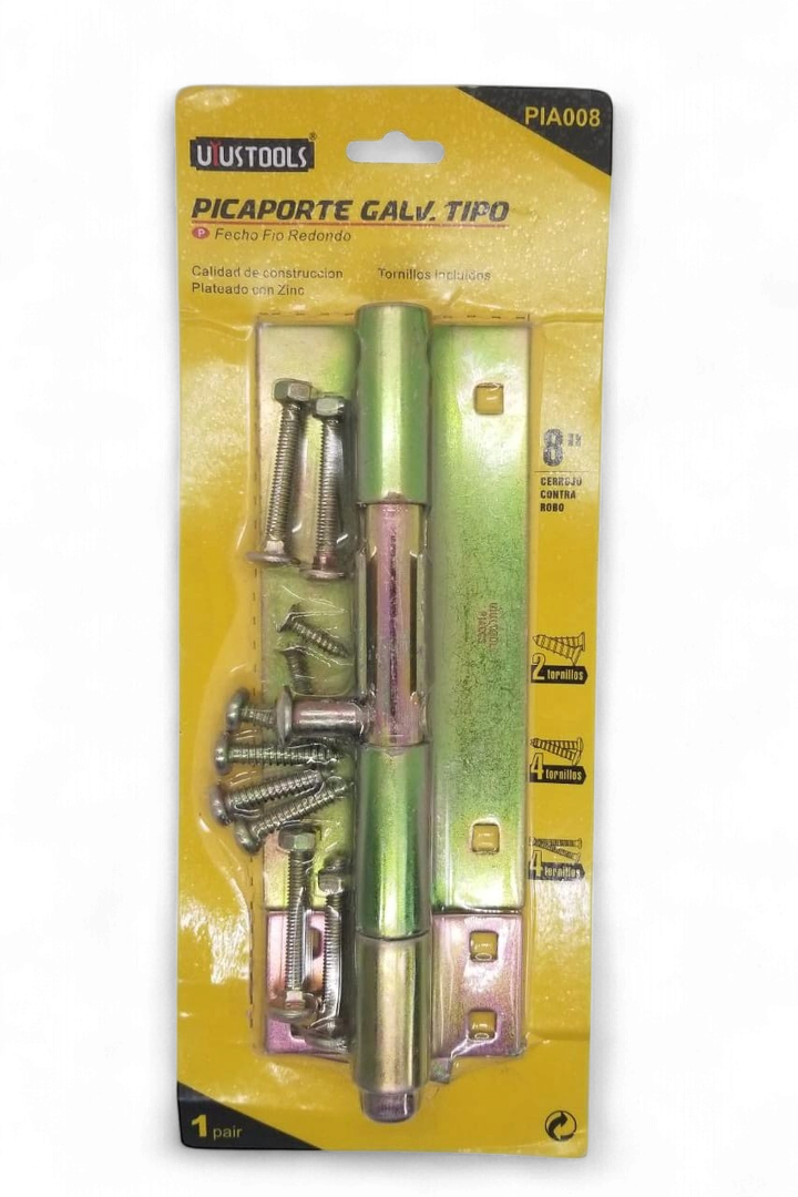 UYUSTOOLS Tower Bolt 8" Uyustool #PIA008