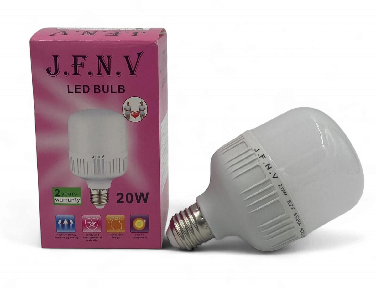 JFNV Bulb LED J.f.n.v 20W 6500K 85-265V E27 Big Shade