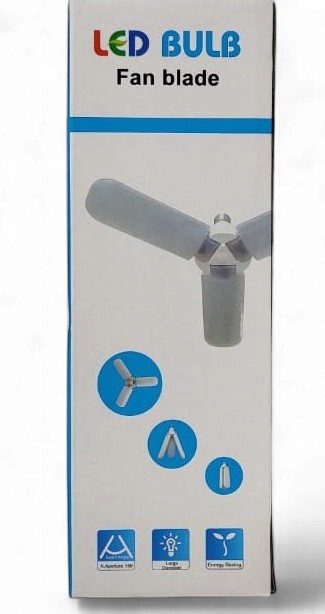 Bulb LED Fan Blade 40W 6500K 85-265V J.f.n.v