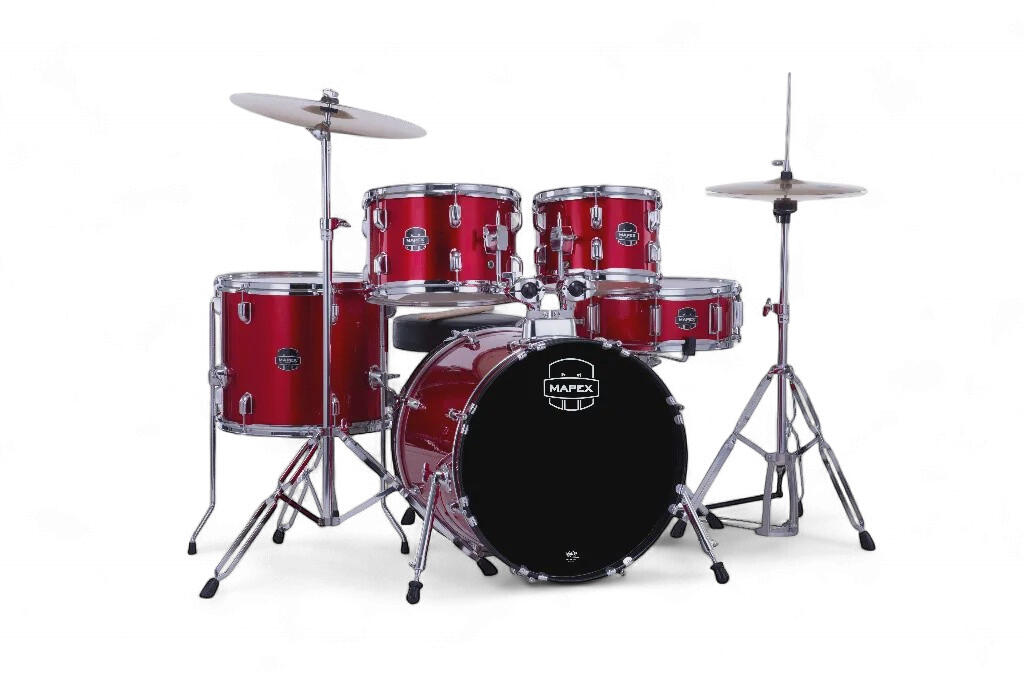 MAPEX Drum Set CM5294FTCIR Comet Shell 2 Box Infa Red