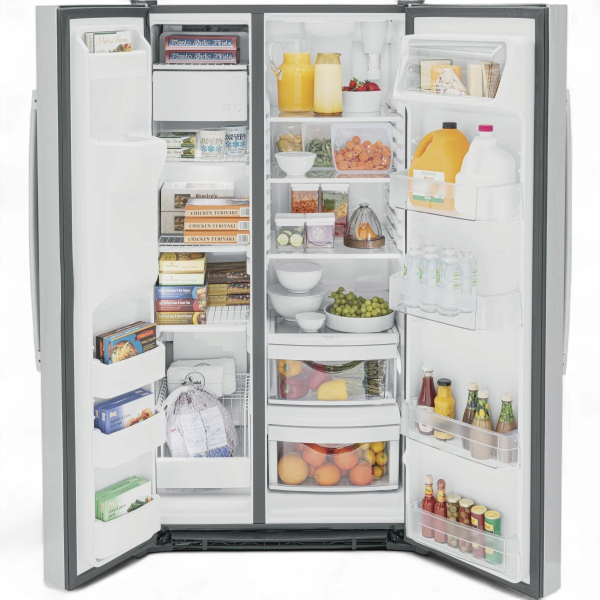GE Refrigerator GSE25GYPHFS GSE25GYPHCFS 25.3CF Stainless Steel