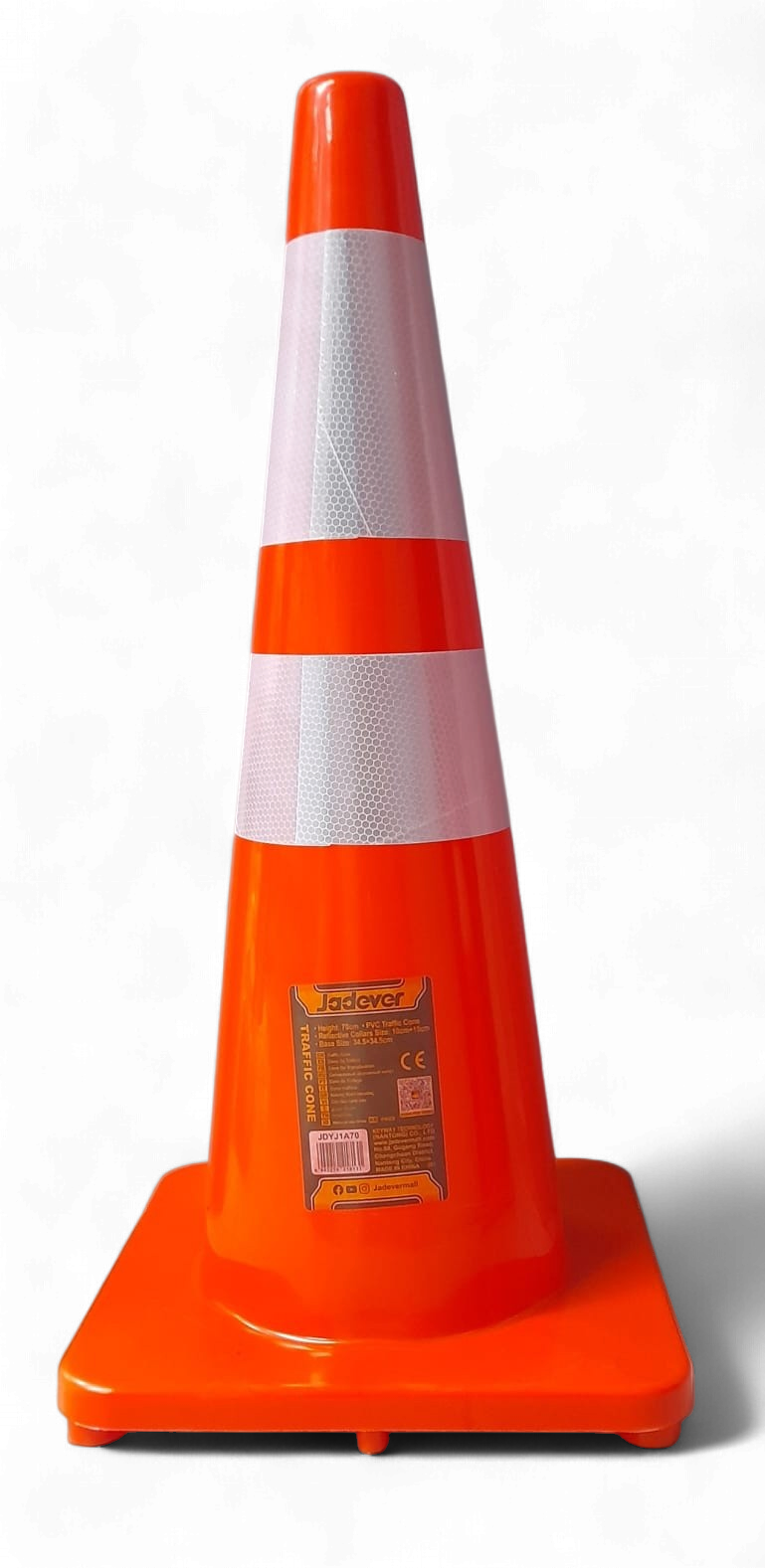 JADEVER Traffic Cone PVC 27.5" 70CM JDYJ1A70