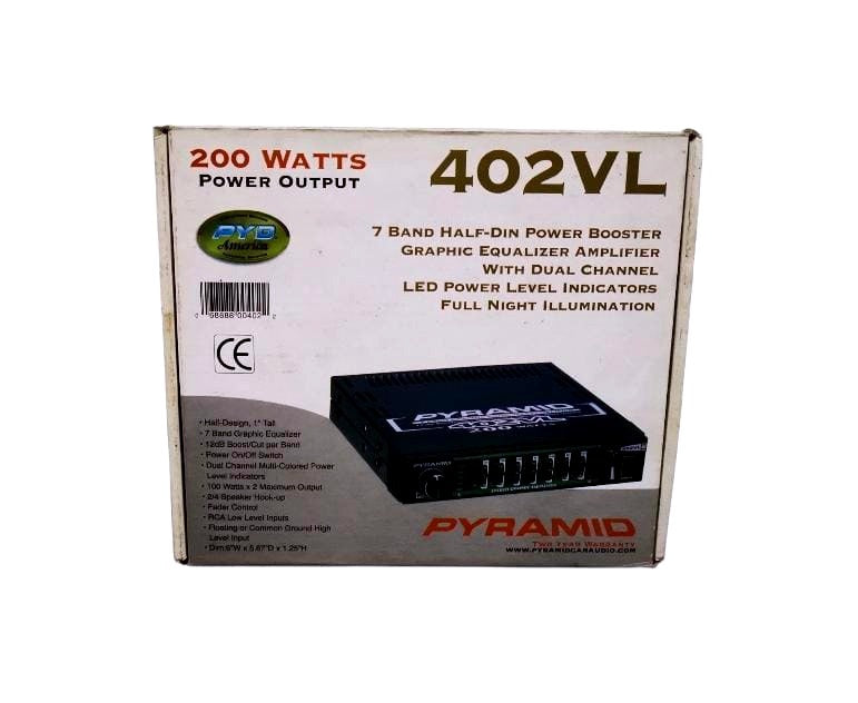 PYRAMID Equalizer Car 402VL